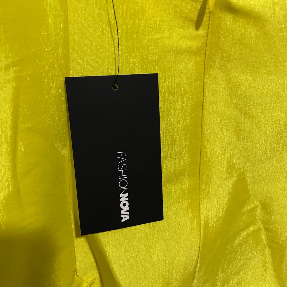 Yellow Mini Dress - Picture 4 of 4
